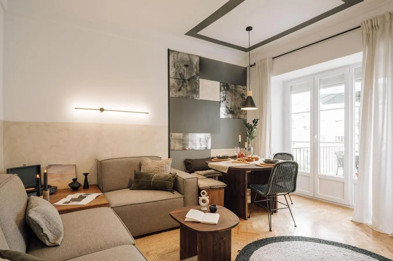 아파트 Meran - 3 Bedrooms And Terrace In Alvalade 리스본